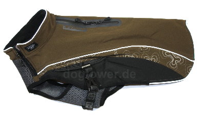 Rogz Softshell- Hundemantel Sport Skin, braun Rogz Softshell- Hundemantel Sport Skin, braun