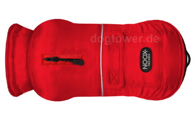 Noox Hundemantel Explorer, rot Noox Hundemantel Explorer, rot