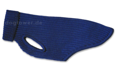 iqo Pullover 100% Schurwolle, blau/schwarz iqo Pullover 100% Schurwolle, blau/schwarz