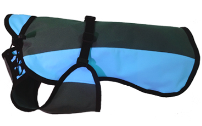 iqo Regenmantel (Softshell), granit/hellblau iqo Regenmantel (Softshell), granit/hellblau