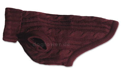 IQO Zopf-Hundepullover P20 bordeaux IQO Zopf-Hundepullover P20 bordeaux