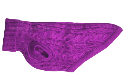 IQO Zopf-Hundepullover P20 fuchsia IQO Zopf-Hundepullover P20 fuchsia