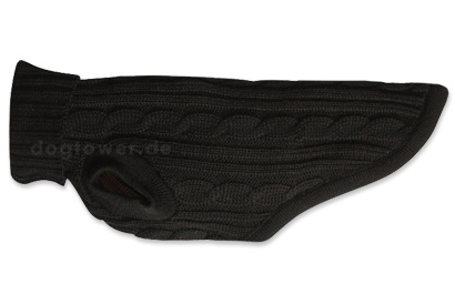 IQO Zopf-Hundepullover P20, schwarz IQO Zopf-Hundepullover P20, schwarz