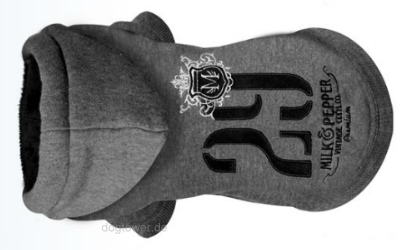 Milk & Pepper Hundepullover Hoody 29, grau Milk & Pepper Hundepullover Hoody 29, grau