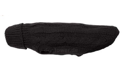 Hundepullover Hüttenzauber, schwarz Hundepullover Hüttenzauber, schwarz