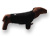 Acryl Hundepullover, schwarz