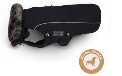 Wolters Winterjacke Amundsen für Dackel schwarz Wolters Winterjacke Amundsen für Dackel schwarz