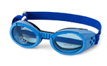 Hundebrille Doggles hellblau