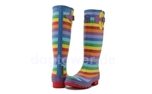 Damen- Gummistiefel Rainbow