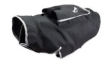 Hundejacke Pocket, schwarz/silber