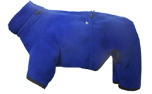 IQO Hundeoverall aus Thermofleece, marineblau