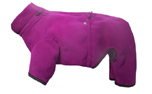 iqo Hundeoverall Thermofleece, violett