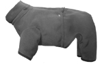 IQO Hundeoverall aus Thermofleece, granit