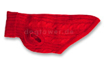 IQO Zopf-Hundepullover P20, feuerrot