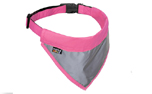 rukka Flip Safety Scarf Halstuch mit Reflektoren, neonpink