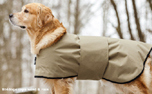 DRYUP Hundemantel Warmup-Cape Wind & Rain, light olive